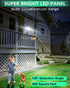 3 Settings, IP65 1 Pack Clip On Solar Light Outdoor, Motion Sensor Security Light, USB Charging and Solar Powered Fence