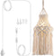 Boho Plug in Pendant Light Macrame Lamp Shade, Hanging Lamp with Plug