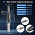 Ebusin 10 Reamer,6542 2" Foot,10 Degree Ball Joint Tapered High-Speed Tool Steel Tapered Ball Joint Reamer,Tapered