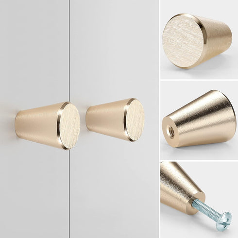 Hole20 Cabinet Handle Drawer Handle Cabinet Door Bedside Handle Cabinet Round Button Single Pieces