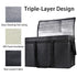 4-Pack Commercial, Bodaon Insulated Food Delivery Bag, XXX-Large Meal Grocery Tote Insulation Bag for Hot and cold