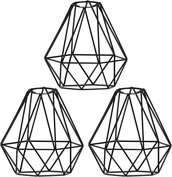 EE Eleven Master Lighting Metal Cage Lampshade for Pendant Light Cord Kit