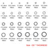 740pc Universal O Rings Assortment in 24 Sizes with 4pc Tools | Rubber O Rings Kit for Faucet Plumbing Automotive Repair | Nitrile Rubber Oring Kit