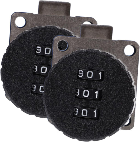2pcs Combination Lock for Desk Drawer and Cabinet Secure Safety Lock for
