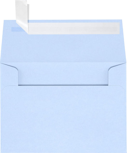LUXPaper 4Bar A1 Invitation Envelopes | Peel & Press | Baby Blue | 3 5/8" x 5 1/8" | 80lb. Text | 50 Qty