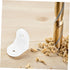 1set Lurrose Plastic Corner Connectors Shaped Brackets for Reinforcing Cabinets Chairs and Tv Stands for Use Includes