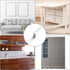 20 1 Inch uxcell Pcs Z Shape Corner Bracket, Right Angle Picture Frame Braces Bracket Shelf Brackets Fastener