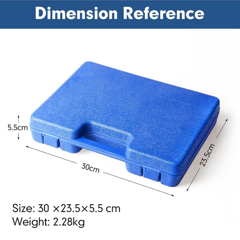 17Pcs SDS-Plus Rotary Hammer Drill Bits and Chisel Set - Carbide-Tipped with Storage Case for Concrete, Brick, Stone