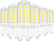 MAXvolador G9 LED Bulb Dimmable, Daylight White 6000K, 40W T4 Halogen Equivalent, 4W G9 Light Bulbs, 6 Pack