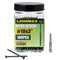 LIONMAX 3 Inch Deck Screws #10 x 3", 100 PCS, Rust Resistant, Exterior Epoxy Coated, T25 Star Bit Included, Green