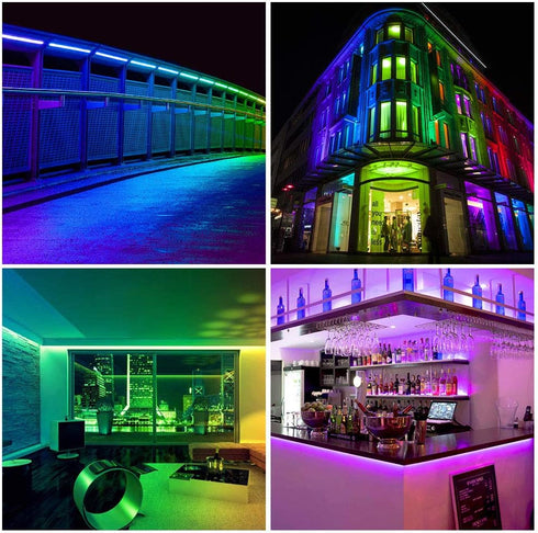 WS2811 5050SMD 60LED/m 20Pixels/m 300LED 100Pixels 16.4FT DC12V IP65 BTF-LIGHTING Addressable LED Strip Ultra Bright
