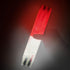 Outdoor Reflective Tape Red White 1 in X 75 FT Waterproof Self Adhesive DOT-C2 Trailer Safety Caution Tape