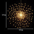 200 LED Starburst Sphere Lights, Firework Lights Battery Powered, Waterproof Hanging Lights for Gardens and Christmas