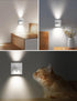 SETEN 6 Pack 4000K 100 360 Mini LED Night Light Plug in Wall - Dusk to Dawn Auto On/Off, Cool White Lumen, Adjustable