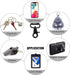 Yiflin Cute Wrist Lanyard for Keys, Keychain, Wallet, ID Holder, Cell Phone, Black Leopard