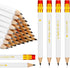 Crtiin 50 Pcs Wedding Pencils for Bridal Shower, Mini Golf Pencils with Eraser, Pre Sharpened