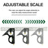 Nortools Combination Square Carpentry Tools, Metal-Body, Stainless Steel Blade Ruler for Accurate Woodworking Measure