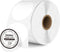 2 Inch White Circle Thermal Sticker Labels, Self-Adhesive Round Direct Thermal Labels