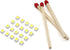 Oznium 20 pieces of PLCC-2 Surface Mount LEDs, 3528 Size SMD SMT LED - Cool White by Oznium