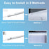 3 12 Inch Counter Dimmable Counter, Maylit Under Cabinet Lights Plug in, Pcs Ultra Thin Under Cabinet Lighting, Super