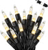 Filltown Warm White Christmas Lights Outdoor, 25FT 100 Count Incandescent Mini Christmas Lights