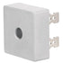 2Pcs Bridge Rectifier Diode: KBPC3010, AC to DC, 1000V 30A, 4 Pin, Full Wave Metal Housing