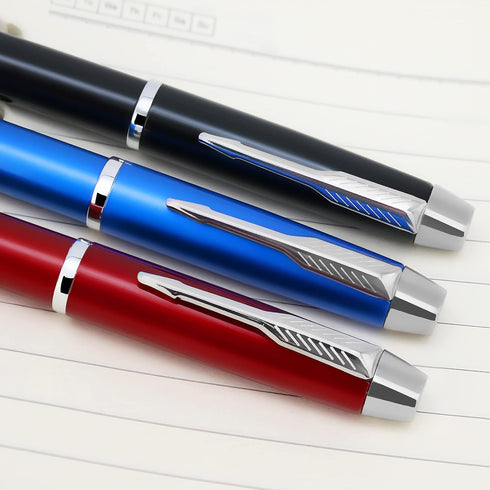 Jw.org Pen, Metal Clip Top Ball Point Black Ink Fine Tip Executive Pen with Insert Cover, Pack of 12