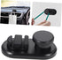 DOITOOL Storage Clip for Car Key Holder Self-Adhesive Cable Organizer for Tidy Cables Compact Design for Car Desk