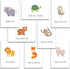 Biturat 48 Thank You Cards Set, Animal Pun Thank You Note Cards Pack,