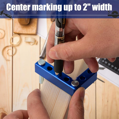 Mini Small Square Center Finder, 90 Degree Precision Measuring Tool, Woodworking Machinist Square Gauge for Layout