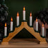 Bulbs, E12 Bulb 10 Pack Hompavo Upgraded Flame Light Compact Chandelier Base Candle Flickering Fire Light for Halloween