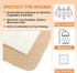Carbou Silicone Foam Dressing with Adhesive Gentle Border, 3"x3" Waterproof Wound Dressing Bandage, 10 Pack