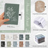 Tenceur 10 Set Inspirational Gifts - Bulk Aesthetic Spiral Notebook Journals with Sticky Note Notepad, Motivational Pen