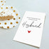 Obbyidk Pregnancy Announcement Card for Husband, Congratulation Dad to Be Card, Baby Announcement Cards Gifts, The Only