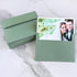 Winlyn 100 Pcs Sage Green A7 Invitation Envelopes 5 1/4 x 7 1/4 Square Flap Envelopes Self Seal