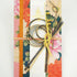 Traditional Japanese Money Envelopes, Peony Decorative Fancy Envelopes for Cash, Wedding Gifts (6 Packs, Bulk Pack)