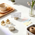 Generic 4 Marble Hexagon Place Card Holders, Exquisite Marble Photo Display Stands, Piece Handmade Creative Card