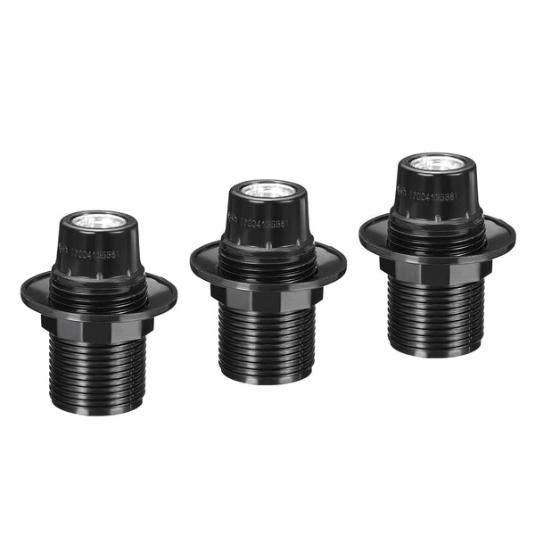 PATIKIL E14 Bulb Holder Light Socket, 3 Pack Screw Fully Thread LED