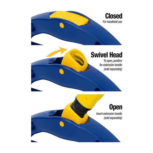 QEP Extra Large Scrubbing Brush for Tough Cleaning