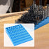 predolo 187 Professional Bit Organizer Hole Screwdriver Bit Dispenser Workbench Storage