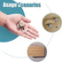 Veiwonat 50 Pins1/4 Inch Pcs Shelf Pegs Upgraded Diameter L-Shaped Perforated Nickel Plated Shelf Pins, Cabinet Shelf