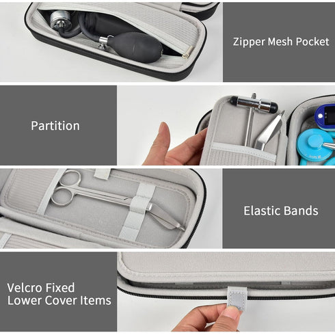 3M Stethoscope Case Compatible with Littmann Classic III/for MDF Instruments/for Paramed/for FriCARE Monitoring