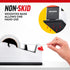 Heavy Duty 2-Inch Desktop Tape Dispenser, Dual Roll with Non-Slip Base