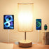 Yarra-Decor Bedside Lamp with USB A+C Charging Ports & AC Outlet, Touch Control Table Lamp for Bedroom, 3 Way Dimmable