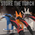 YESWELDER Welding Torch Holder - Magnetic for TIG Torches, Metal Stand with Strong Magnet Base
