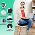 UYJ Cushion,Tailbone,Sciatica,Lower Seat Cushion for Office Chair,Memory Foam Seat Back Pain Relief,Chair Cushion