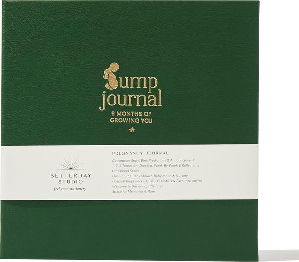 Betterday Studio Pregnancy Journal Mum to be Gifts Pregnancy Diary to Record Memories, Photos,
