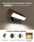 Set 2: 360 Battery Operated Wall Sconces of Wireless Rechargeable Wall Light with Remote&Button, Rotate Magnetic Scone