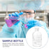 iplusmile Labs Reagent Bottle, 250 mL Soda Glass, Wide Neck with Stopper for Chemistry Sample