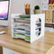 Natwind Office Paper Organizer - 5-Tier Desktop Organizer File Holder for Home Office School
